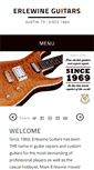 Mobile Screenshot of erlewineguitars.com